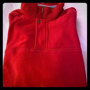 XL red Orvis sweater